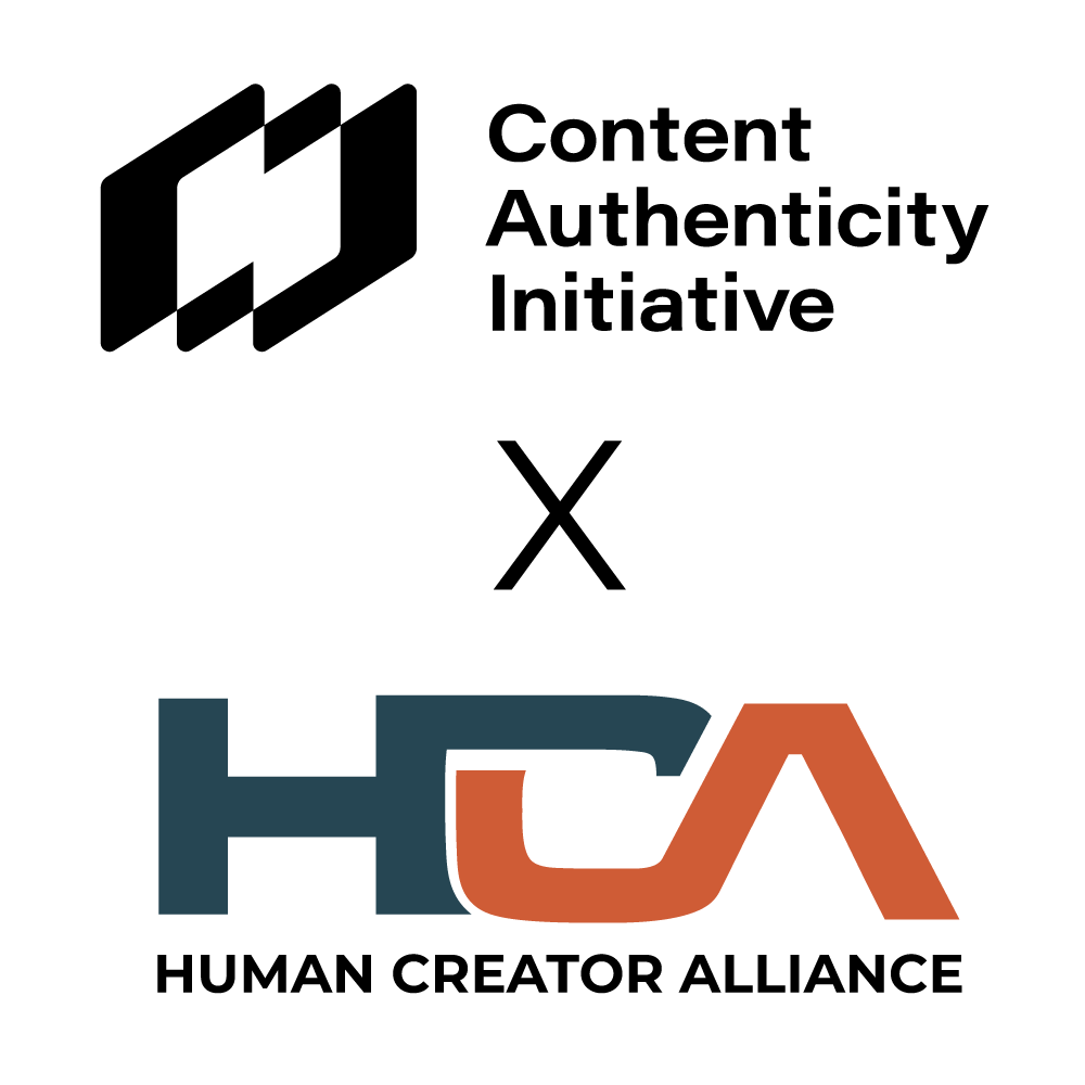 The Human Creator Alliance is an official member of the Content Authenticity Initiative (CAI)